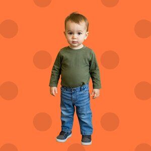 George Toddler Jeans | Classic Blue Denim Pants | Size 3T | Cotton Blend